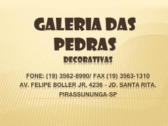 Galeria das Pedras